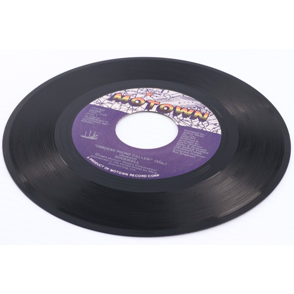 Rockwell - Obscene Phone Caller 1984 Electro-Funk 45 rpm 7" Single Record Motown - Picture 8 of 8